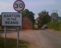 I didn't see any beans...