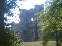I didn't know there was a castle in Ashby de la Zouche... but there is!