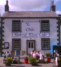 Ye Olde Naked Man cafe in Settle