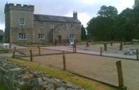 Birdoswald Roman Fort on Hadrian's Wall... Also our hostel for the night!