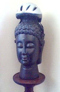 The perfect hat stand at our B&B in Melrose