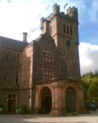 Carbisdale Castle... our home for the night!