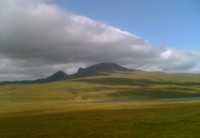 Dramatic view to Ben Loyal
