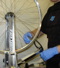Wheel building and truing